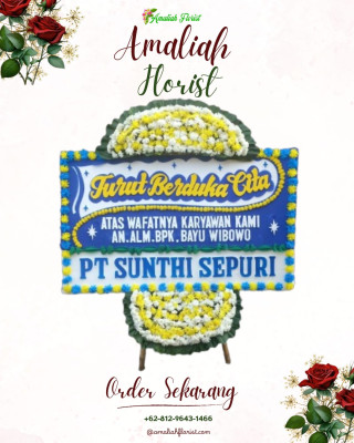 Papan Bunga Duka di Manokwari Selatan