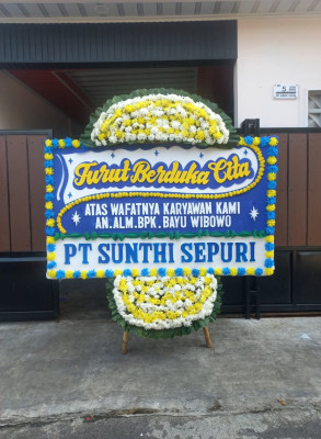 Papan Bunga Duka di Manokwari Selatan
